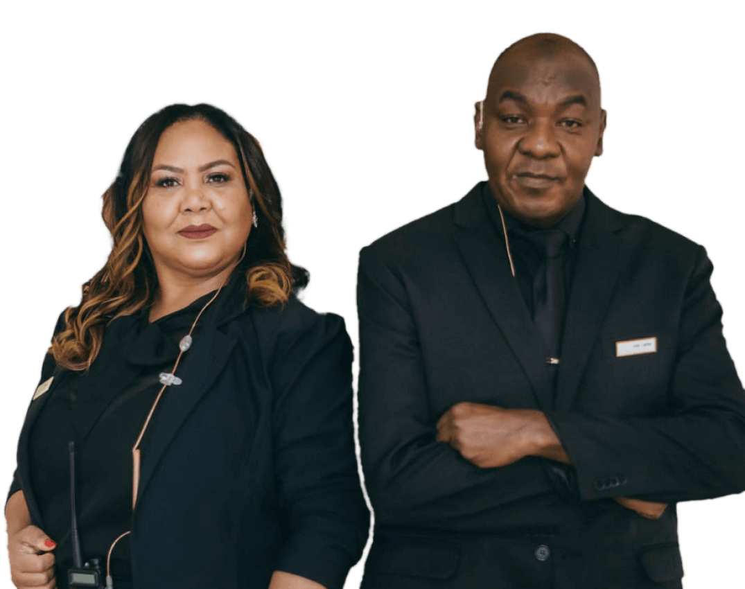 Casal de seguranças