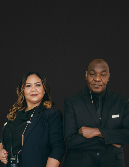 Casal de seguranças