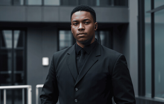 Imagem de um segurança